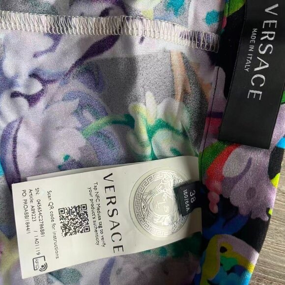 Versace Multicolour Leggings - Picture 2 of 6